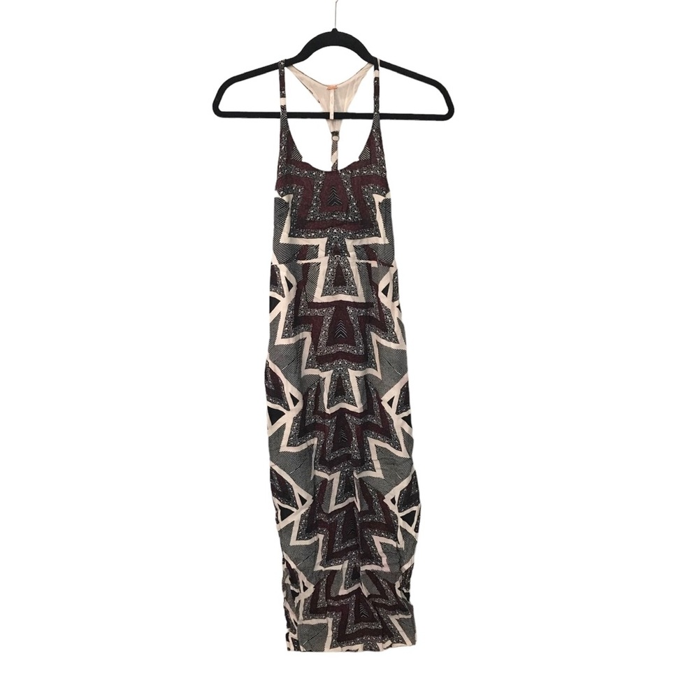 Free People Serves You Right Maxi Dress 0 Boho long beachy flowy tribal bohem